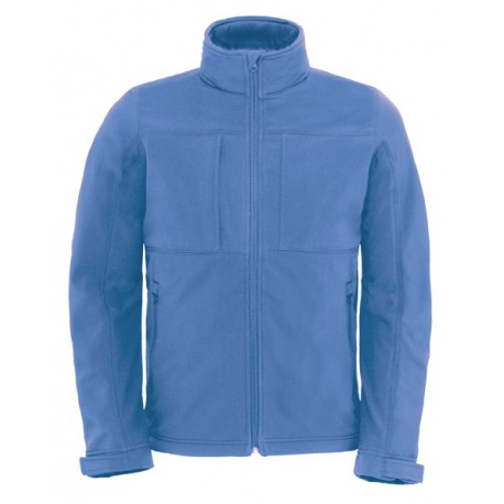 Softshell jakke med hætte 