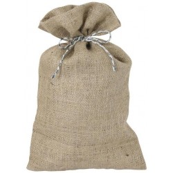 Jute sække  40x24cm med eller uden gaver
