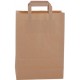 Indkøbspose i papir 22x28x10cm