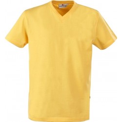 T-shirts,  v-hals, 100% bomuld, 160g/m2   6034015A61