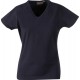 Dame t-shirt, v-hals, 200g/m2