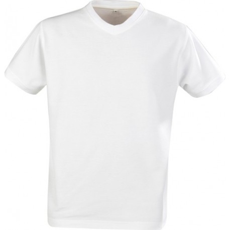 Herre t-shirt, v-hals, 200g/m2