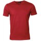 T-shirt, v-hals med logo tryk