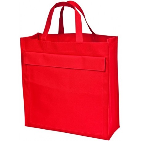 Revisortaske med lomme 38x38x14cm