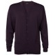 Men's cardigan-Regular Fit-Lilla