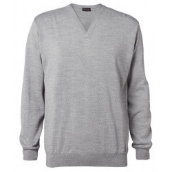 Men's V-neck Regular Fit Stengrå