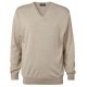 Men's V-neck Regular Fit Sand