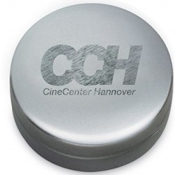 Sukkerfri pastiller i metaldåse, 38mm Ø