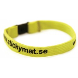 Genanvendelig festivalarmbånd i stof