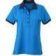 Poloshirt, dame 100% bomuld