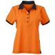 Poloshirt, dame 100% bomuld