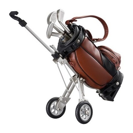 Golftaske med kuglepenne