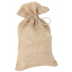 Jute sække 17x10cm  6002A152