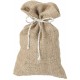 Jute sække 23x13cm med eller uden chokoladekugler, bolcher, karameller mm. BACH-PROMOTION.DK