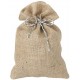 Jute sække 32x20cm. Med eller uden gaver. Køb med lækre chokoladekugler