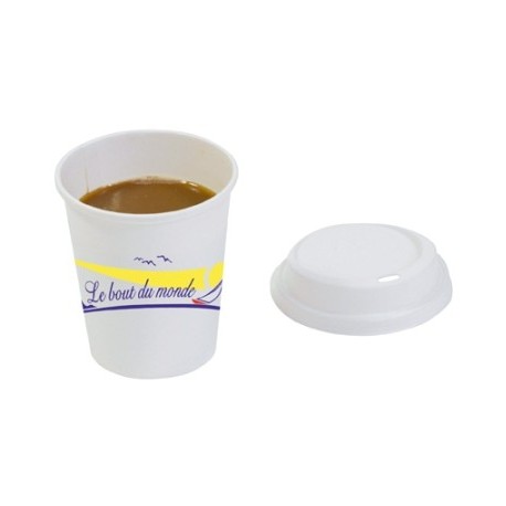 Drikkebæger med låg. 200 cl.  