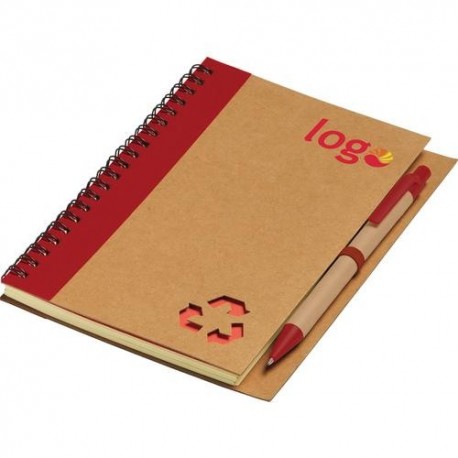 Notesbog med kuglepen