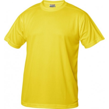 Løbe t-shirts Clique ICE-T. Svedtransporterende. Holder kroppen frisk og tør.  Perfekt til svedskabende sport og arbejde.