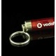 Lampe hvor logo vises i lyskeglen