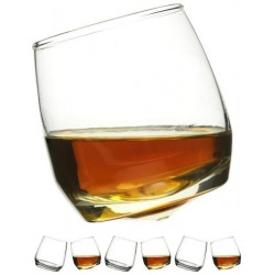 Bar Wiskyglas med rund bund 6stk