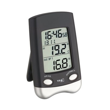 Trådløs inden/udendørs thermometer