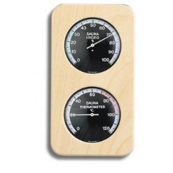 Sauna thermometer og hygrometer