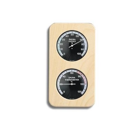 Sauna thermometer og hygrometer