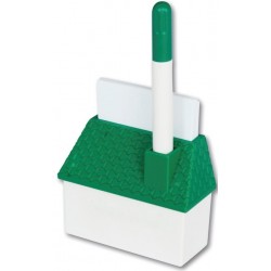 Bordstandere med kuglepen + papir