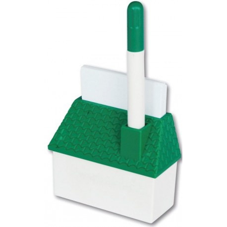 Bordstandere med kuglepen + papir