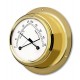 Messing thermometer og hygrometer. 
