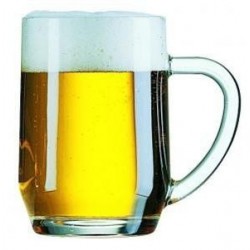 Glas ølkrus 28cl