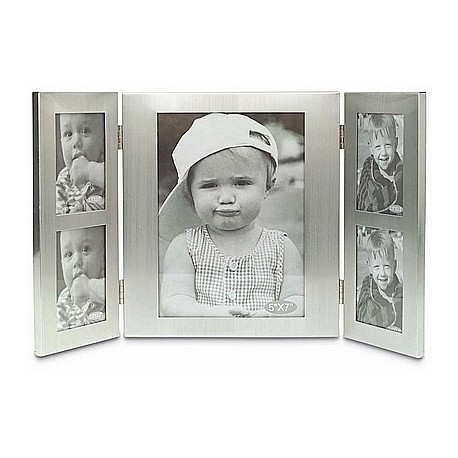 Aluminium fotoramme til 5 stk fotos