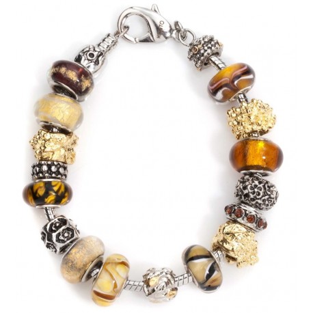 Fighter Breddegrad modul armbånd -memories - troldekugler - pandora - smykker - charms