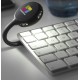 Bøjelig lampe med 4 stk USB porte