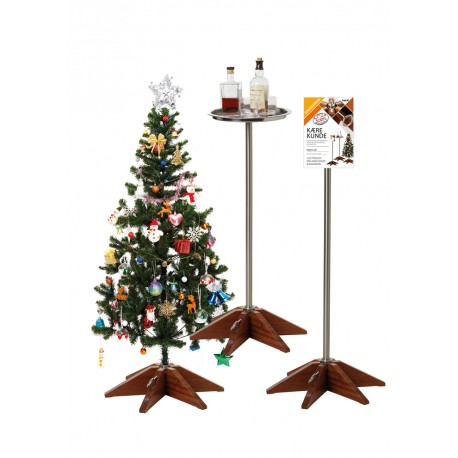 Juletræsfod med kugleleje Patenteret