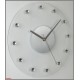 Vægure 25cm Ø, med reklame
