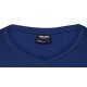 V-hals t-shirt med logo tryk