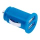 dobbel mini-oplader