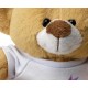Plysbamse med hættetrøje