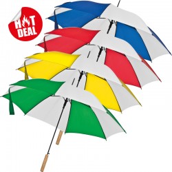 Billige flotte automatiske paraplyer 100cm Ø   45085A305