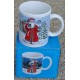 Porcelænkrus med julemotiv