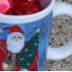 Porcelænkrus med julemotiv