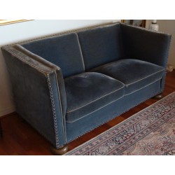20 Blå sofa