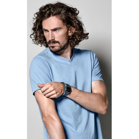 T-shirt, v-hals, 175g/m2