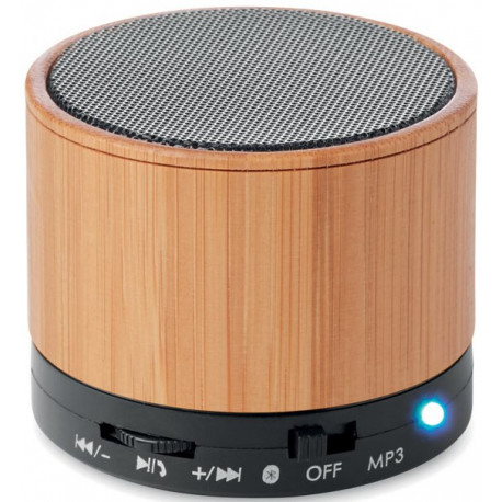 4.2 Bluetooth højtaler ABS og bambus   9608S30