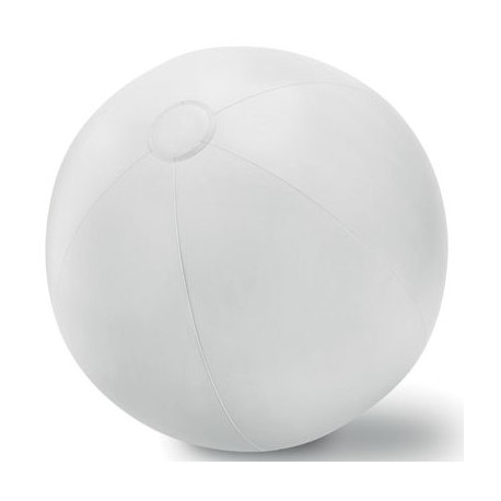 Badebolde, 40cm Ø, énsfarvet  8956a30. Hvide badebolde