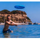 Frisbee fremstillet af plast fra havet