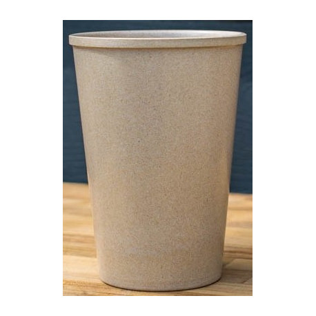 Krus lavet af risskaller og blade 260 ml.  ricea178