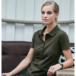 TeeJays dame  luksus strech poloshirt  145A66