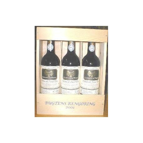 Trææske til vin, incl ilægning af vin